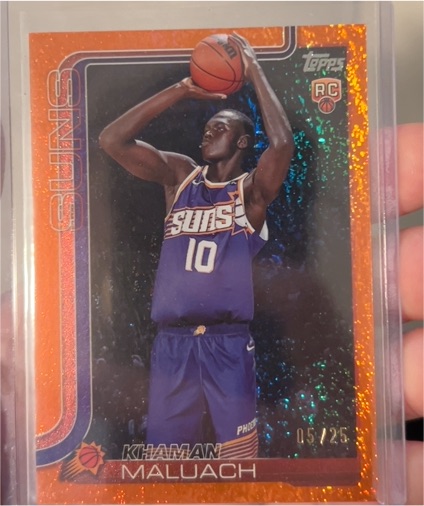 2025-26 Topps #210 Khaman Maluach — front