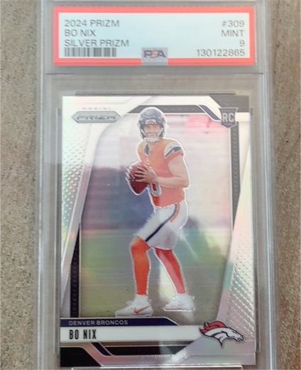 2024 Panini Prizm #309 Bo Nix — front