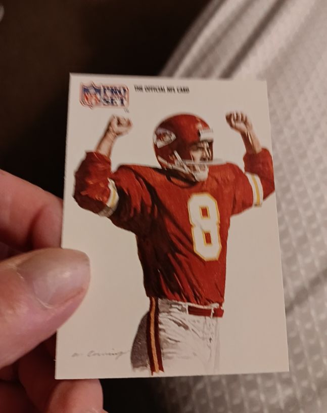 1991 Pro Set #8 Trent Green — front