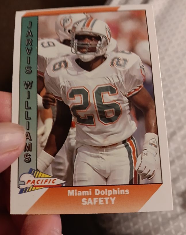 1991 Pacific #279 Jarvis Williams — front
