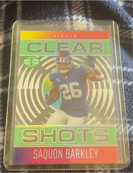 2021 Panini Illusions #CS-7 Saquon Barkley — front