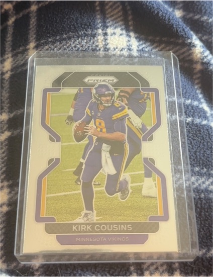 2021 Panini Prizm #128 Kirk Cousins — front