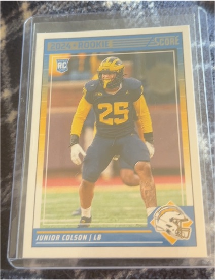 2024 Panini Score #359 Junior Colson — front