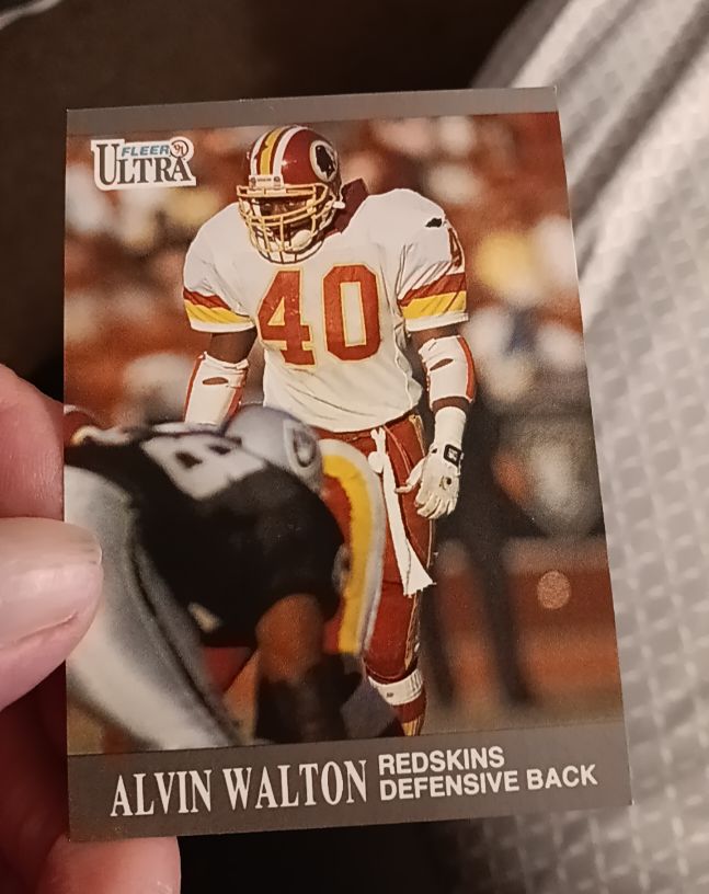 1991 Fleer Ultra #273 Alvin Walton — front