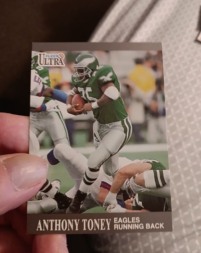 1991 Fleer Ultra #235 Anthony Toney — front