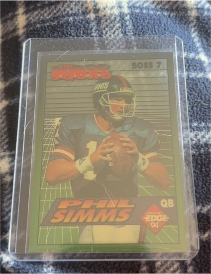 1994 Collector's Edge The Boss Squad #BOSS 7 Phil Simms — front