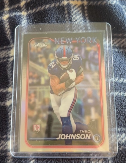 2024 Topps Chrome #257 Theo Johnson — front
