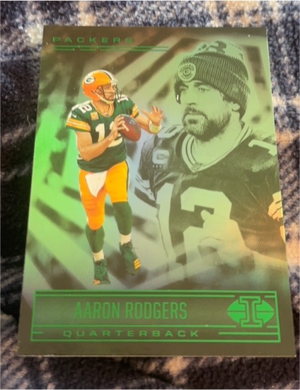 2021 Panini Illusions #1 Aaron Rodgers — front