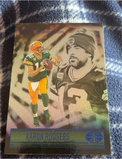 2021 Panini Illusions #1 Aaron Rodgers — front