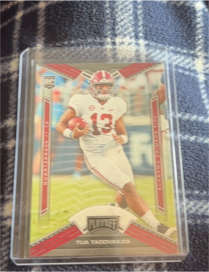2020 Panini Chronicles Draft Picks Playoff #3 Tua Tagovailoa — front