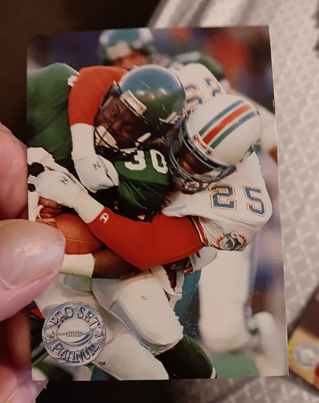 1991 Pro Set Platinum #65 Louis Oliver — front
