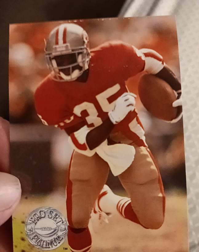 1991 Pro Set Platinum #137 Dexter Carter — front