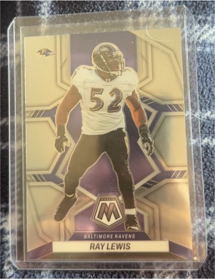 2022 Panini Mosaic #19 Ray Lewis — front