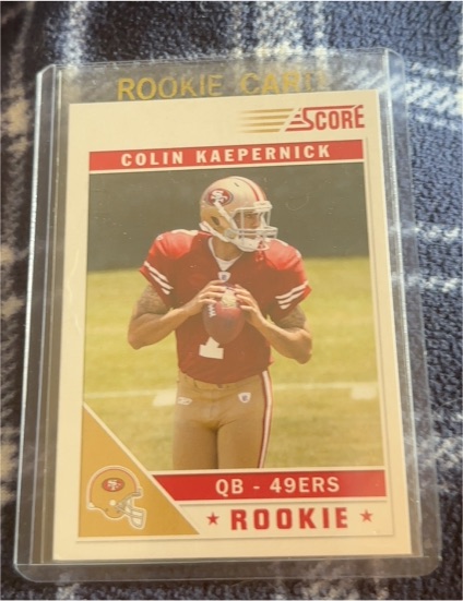 2011 Score #320 Colin Kaepernick — front