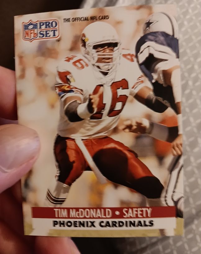 1991 Pro Set #264 Tim McDonald — front