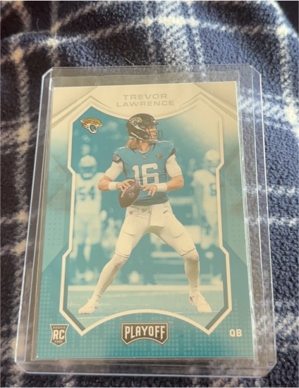 2021 Panini Playoff #201 Trevor Lawrence — front