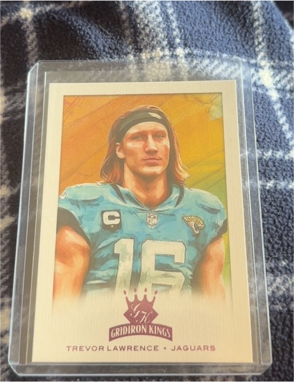 2021 Panini Chronicles Gridiron Kings #GK-1 Trevor Lawrence — front