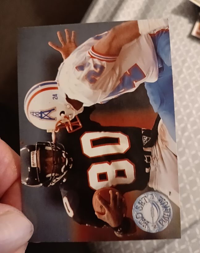 1991 Pro Set Platinum #158 Andre Reed — front