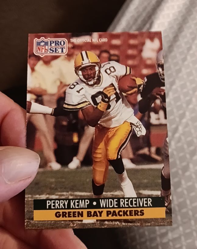 1991 Pro Set #81 Perry Kemp — front