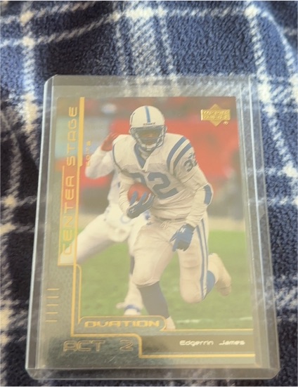 2000 Upper Deck Ovation #CS4 Edgerrin James — front