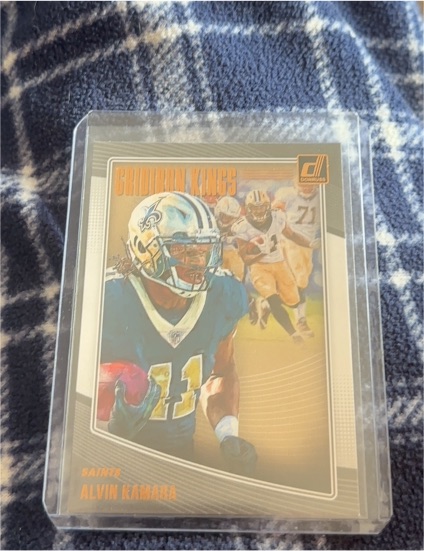 2018 Donruss #GK-25 Alvin Kamara Gridiron Kings — front