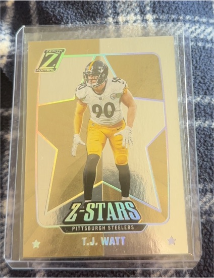 2022 Panini Zenith Z-Stars #ZS-8 T.J. Watt — front