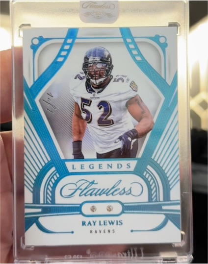2024 Panini Flawless Legends #Ray Lewis — front