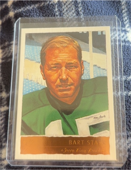 2001 Topps Gallery #142 Bart Starr — front