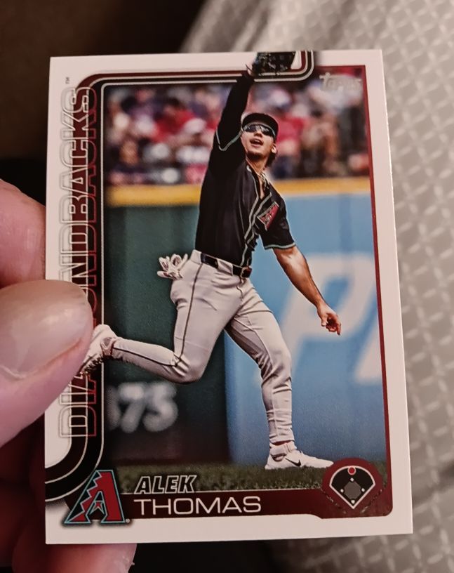 2025 Topps Series 2 #428 Alek Thomas — front