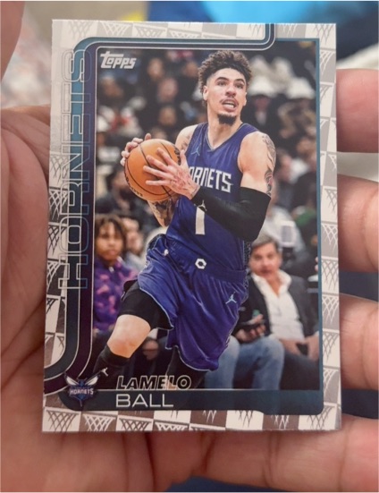 2025-26 Topps #67 LaMelo Ball Season Tip Off — front