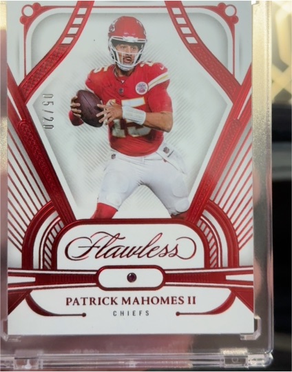 2024 Panini Flawless Ruby # Patrick Mahomes II — front