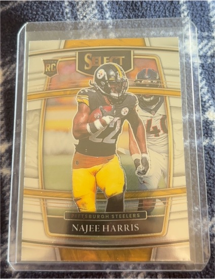 2021 Panini Select #53 Najee Harris Rookie Card — front