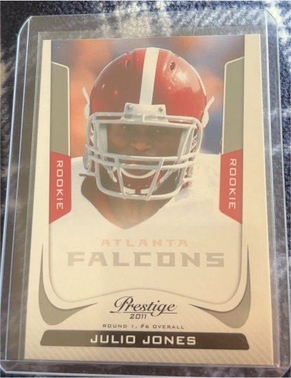 2011 Panini Prestige #256 Julio Jones Rookie Card — front