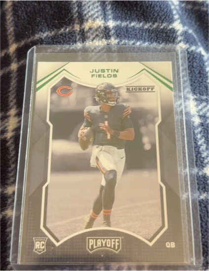 2021 Panini Playoff Kickoff #208 Justin Fields — front
