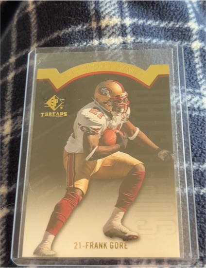 2009 Upper Deck SP Threads #21 Frank Gore — front