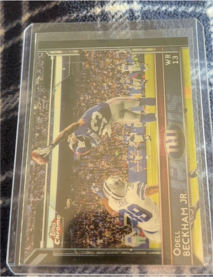 2015 Topps Chrome #13 Odell Beckham Jr. — front