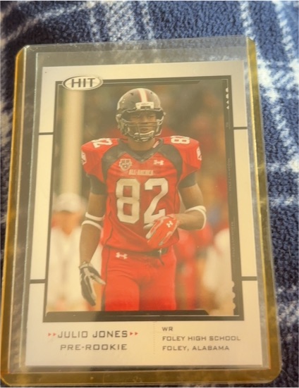2011 Sage Hit #PR4 Julio Jones Pre-Rookie — front