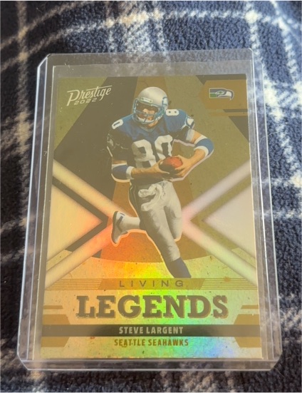 2022 Panini Prestige Living Legends #LL-28 Steve Largent — front