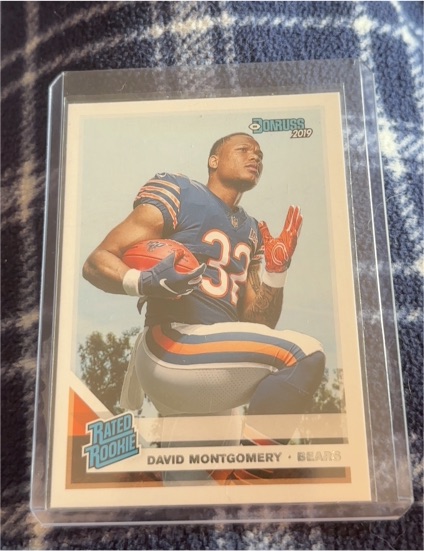 2019 Donruss #311 David Montgomery — front