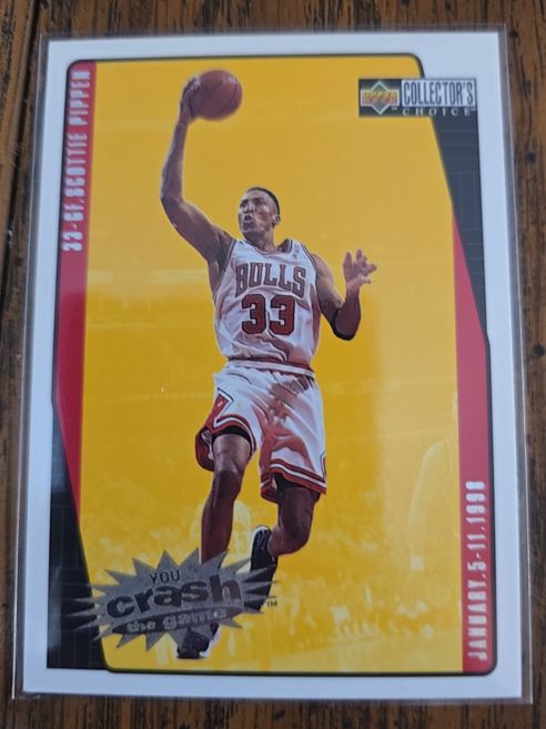 1997-98 Upper Deck Collector's Choice #C4a Scottie Pippen You Crash the Game — front