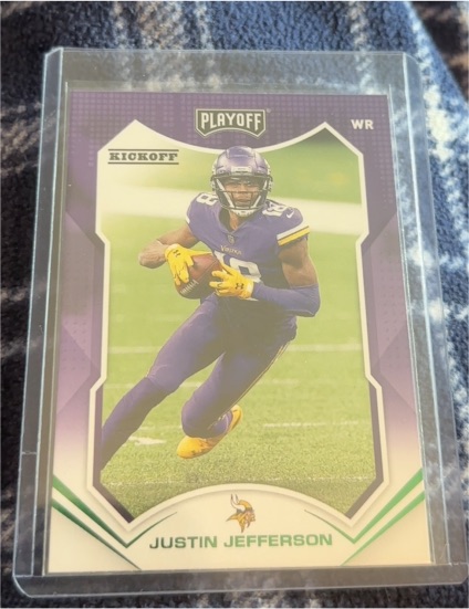 2021 Panini Playoff #146 Justin Jefferson — front