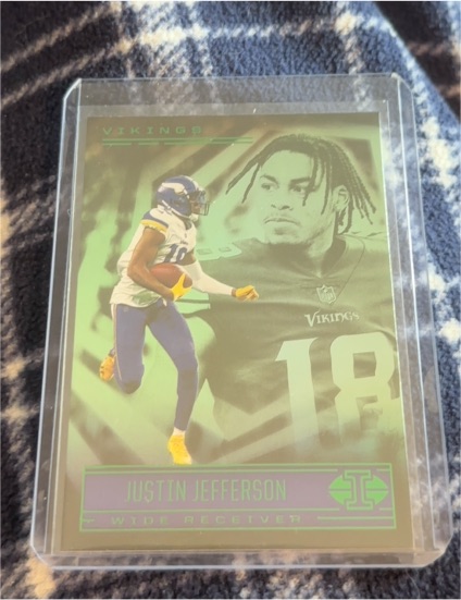 2021 Panini Illusions #4 Justin Jefferson — front