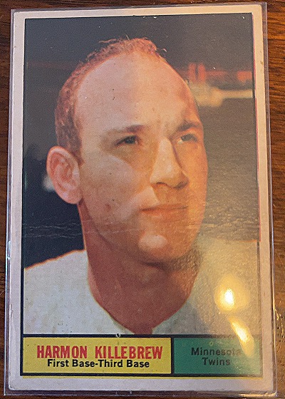 1961 Topps #80 Harmon Killebrew — front