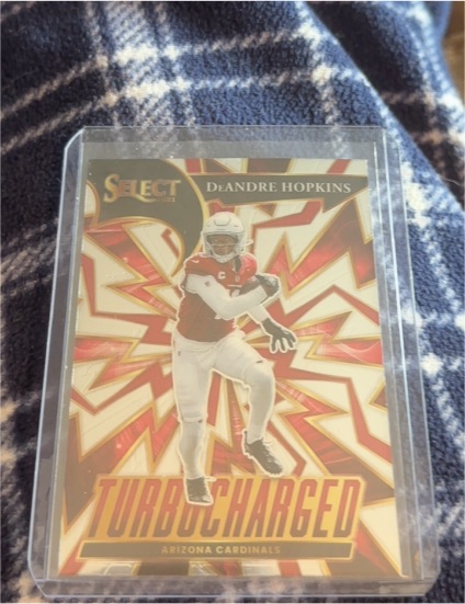 2021 Panini Select Turbocharged #TUR-19 DeAndre Hopkins — front