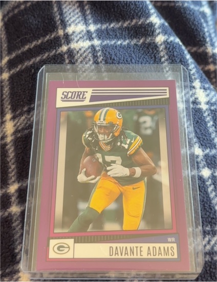 2022 Score #93 Davante Adams — front