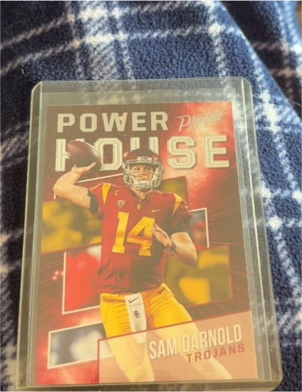 2018 Panini Prestige PowerHouse #PH-SD Sam Darnold — front