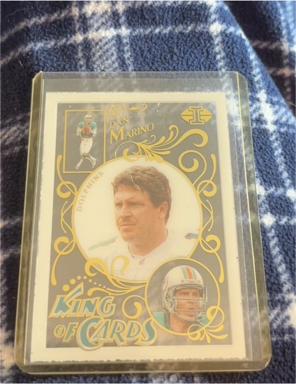 2021 Panini Illusions King of Cards #KC-18 Dan Marino — front