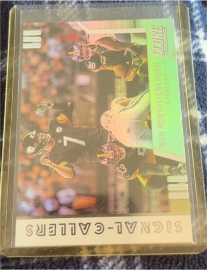 2019 Score #SC-25 Ben Roethlisberger Signal-Callers — front
