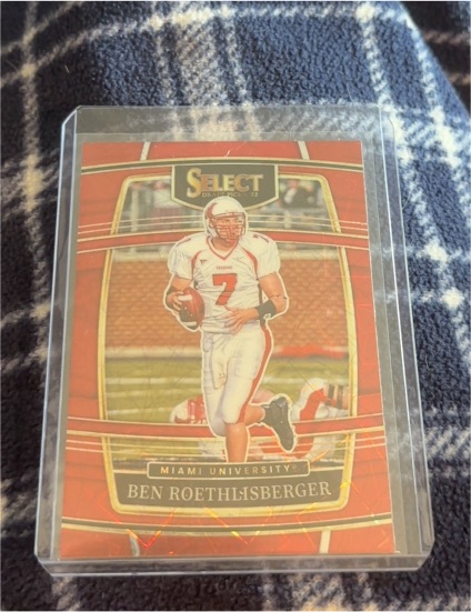 2022 Panini Select Draft Picks #46 Ben Roethlisberger — front