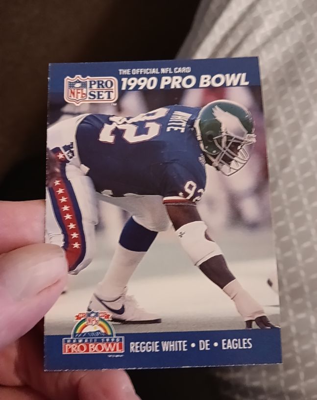 1990 Pro Set #423 Reggie White — front